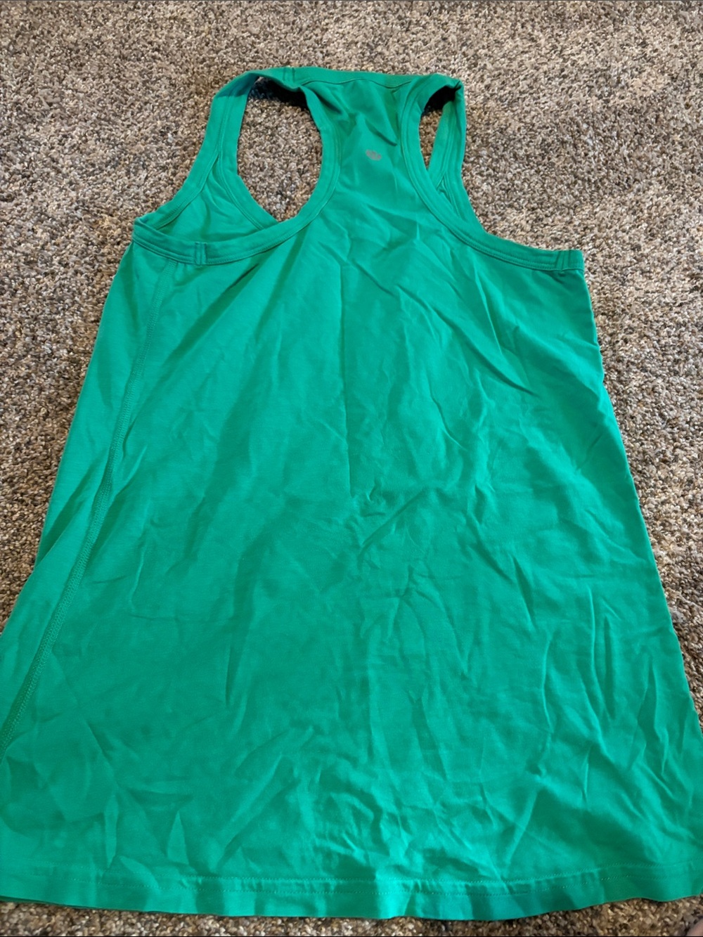 lululemon athletica Teal Green Racerback Tank